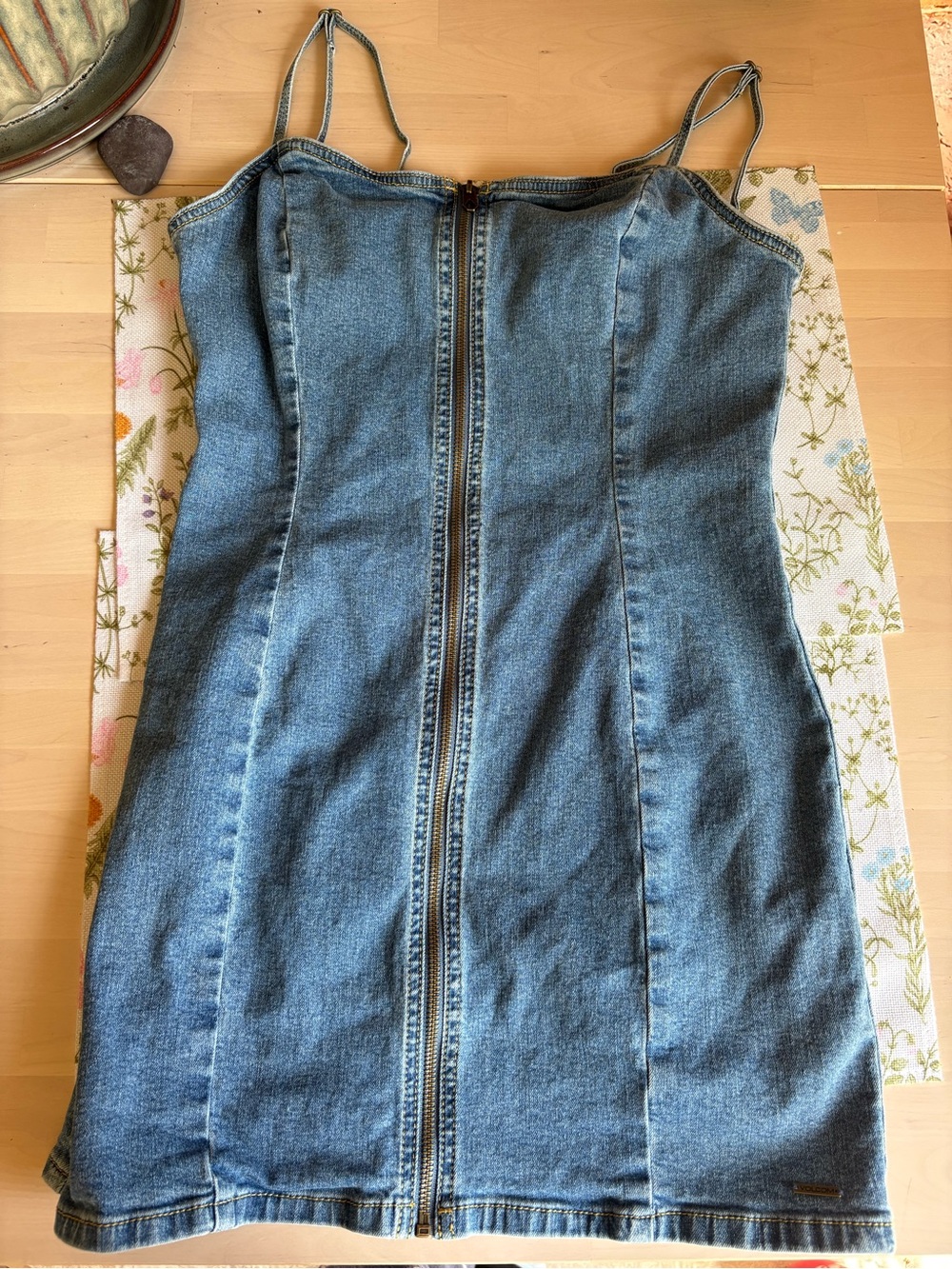 Volcom Zipper Jean Dress